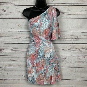 BCBG Maxazaria One Shoulder Mina Dress